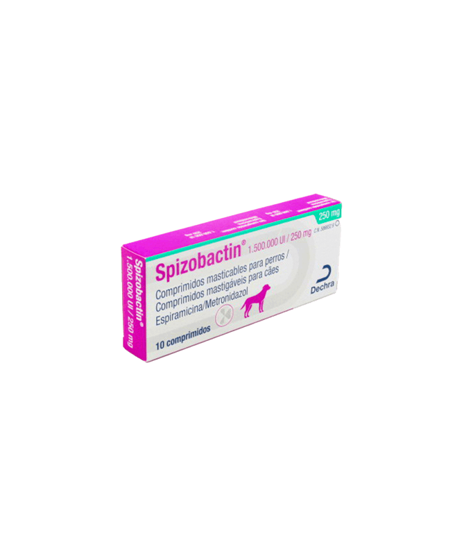 SPIZOBACTIN 1500000IU/250MG 10TAB DECHRA – foto del producto cada spizobactin 1500000iu SPIZOBACTIN 1500000IU/250MG 10TAB DECHRA – foto del producto cada spizobactin 1500000iu