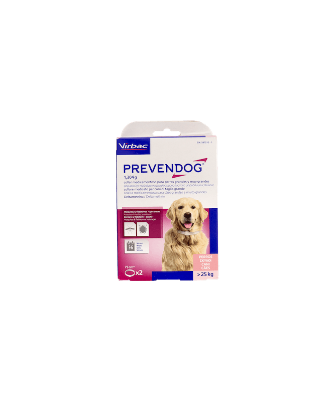 PREVENDOG COLLAR 75 CM PACK 2 VIRBAC – foto del producto cada prevendog collar PREVENDOG COLLAR 75 CM PACK 2 VIRBAC – foto del producto cada prevendog collar