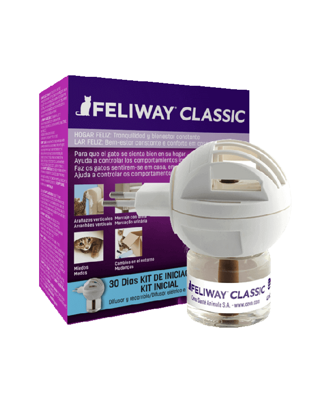 FELIWAY CLASSIC DIFUSOR RECAMBIO 48ML 1MES – foto del producto feliway classic difusor FELIWAY CLASSIC DIFUSOR RECAMBIO 48ML 1MES – foto del producto feliway classic difusor