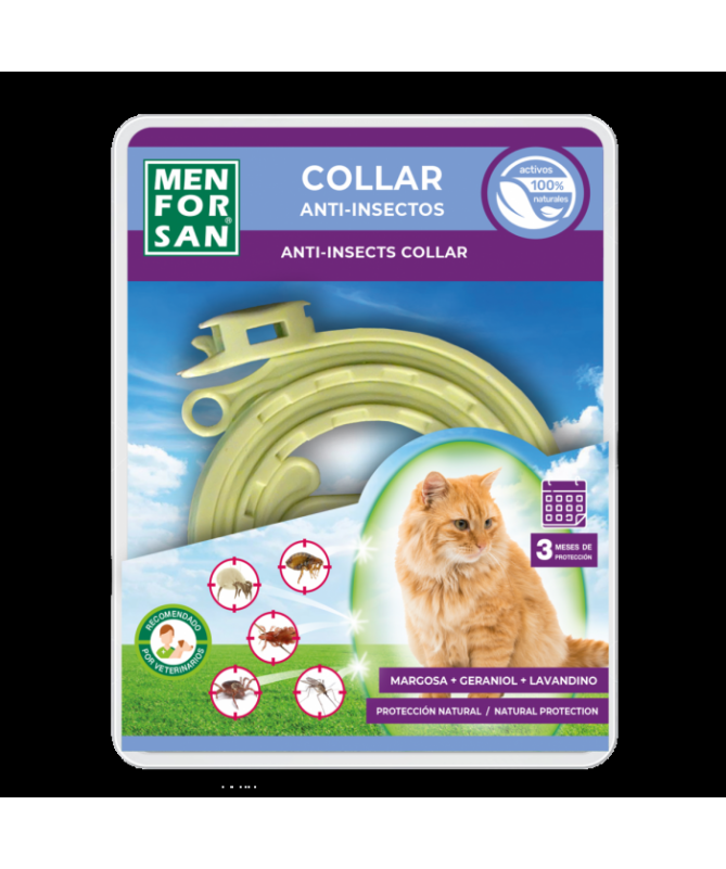 COLLAR GATOS REPELENTE INSECTOS 1UD – foto del producto collar gatos repelente COLLAR GATOS REPELENTE INSECTOS 1UD – foto del producto collar gatos repelente