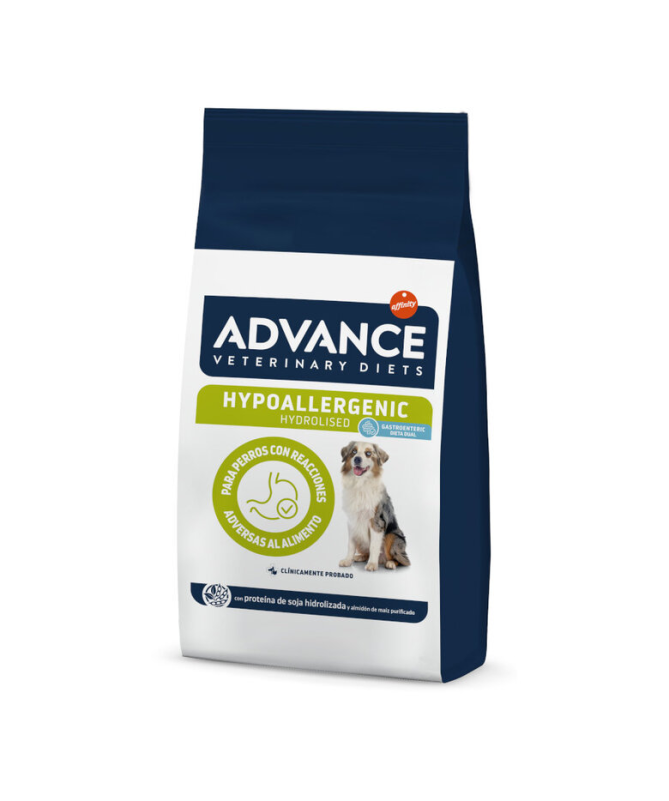 ADVANCE VET CANINE ADULT HYPOALLERGENIC 10KG – foto del producto proteína sulfato vitamina ADVANCE VET CANINE ADULT HYPOALLERGENIC 10KG – foto del producto proteína sulfato vitamina