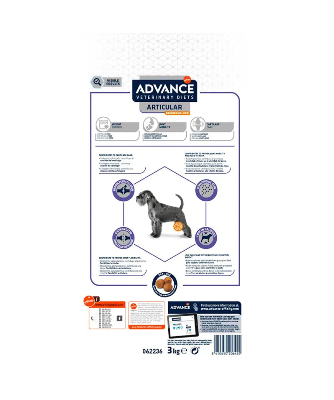 ADVANCE VET CANINE ADULT ARTICULAR RED 3KG – foto del producto sulfato proteínas vitamina ADVANCE VET CANINE ADULT ARTICULAR RED 3KG – foto del producto sulfato proteínas vitamina