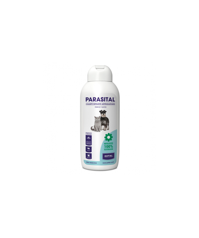 PARASITAL CHAMPU ANTIPARASITARIO PERRO GATO 400ML – foto del producto parasital champu antiparasitario PARASITAL CHAMPU ANTIPARASITARIO PERRO GATO 400ML – foto del producto parasital champu antiparasitario