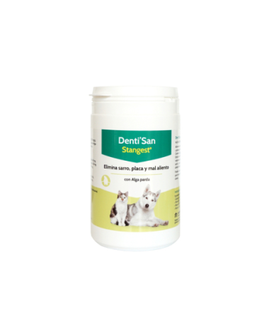DENTISAN PERROS Y GATOS 180GR – foto del producto extracto bruta gramo