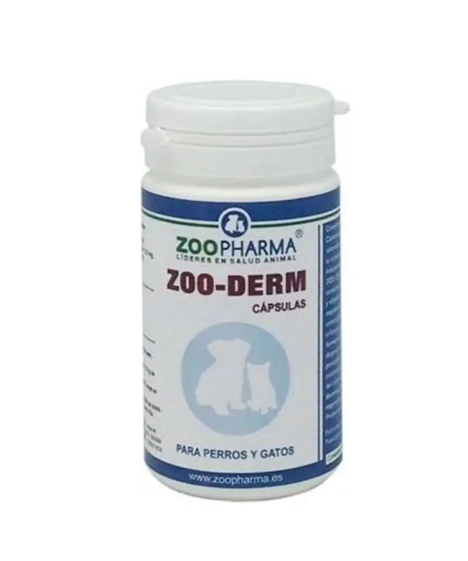ZOO DERM PERROS Y GATOS 100CAP – foto del producto ácido zinc vitamina ZOO DERM PERROS Y GATOS 100CAP – foto del producto ácido zinc vitamina