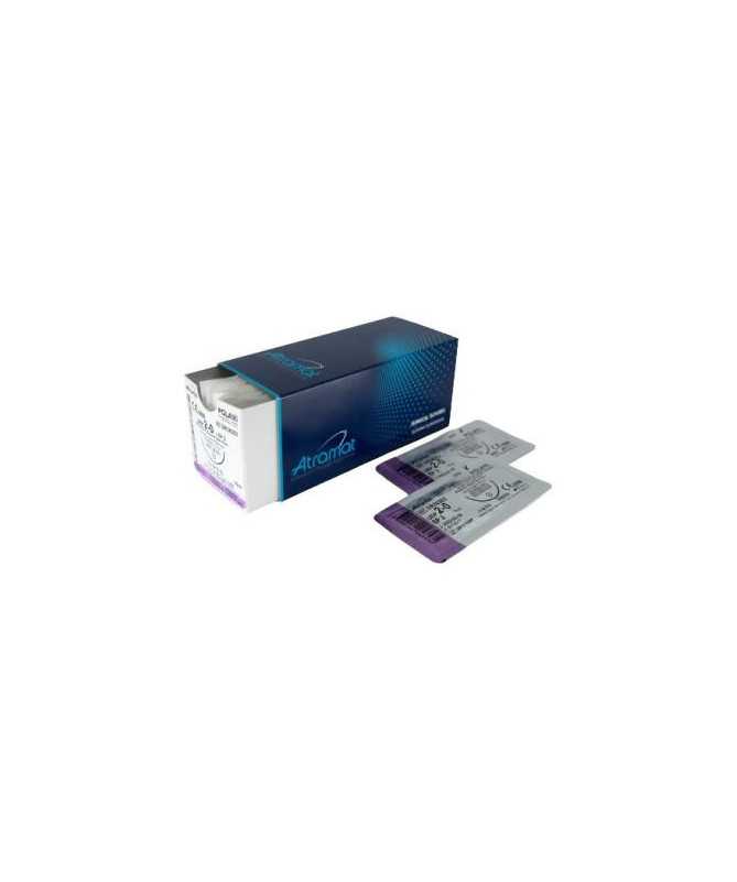PGLA90 2/0 AG.TRIANGULAR 1/2 30MM H90CM VIOLETA 12 PGLA90 2/0 AG.TRIANGULAR 1/2 30MM H90CM VIOLETA 12
