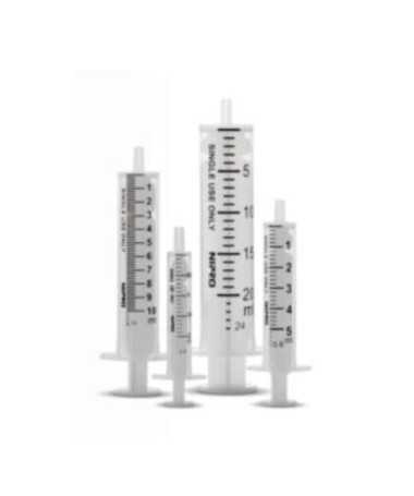 JERINGA PLASTIPAK 3 CUERPOS 1ML LUERLOCK 100U BD